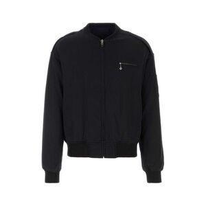 Visvim Men Black Wool Blend Gunner Down Jacket